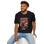 Denver Broncos Horror Mash Up T-Shirt - Spooky NFL Fan Gear T-Shirt - Buy Now at American Artist Merch