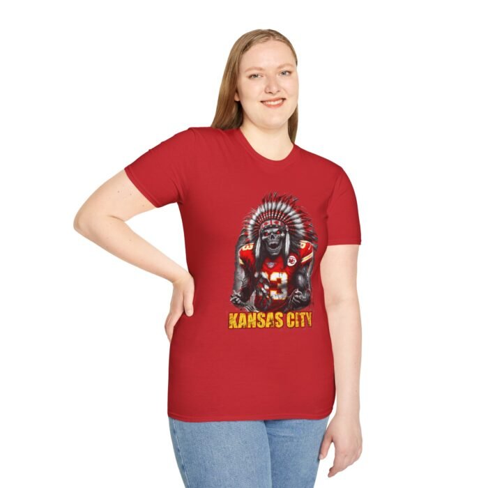 Kansas City Chiefs Horror Mash Up T-Shirt - Spooky NFL Fan Apparel T-Shirt - Buy Now at American Artist Merch