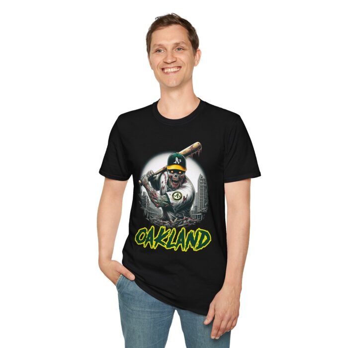 Oakland A's Horror Mashup T-Shirt T-Shirt - Buy Now at American Artist Merch