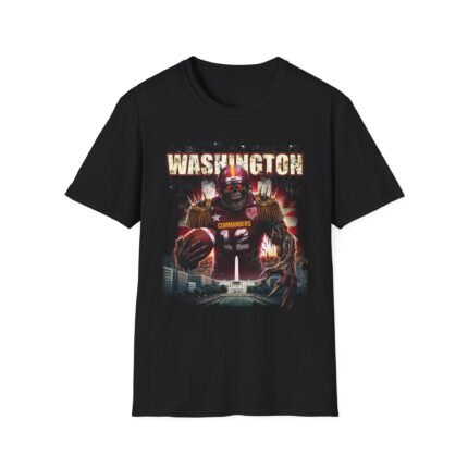 Washington Commanders horror T-Shirt - Unique NFL Fan Apparel T-Shirt - Buy Now at American Artist Merch