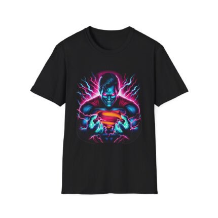 Neon Evil Batman - Embrace the Dark Knight's Sinister Side T-Shirt - Buy Now at American Artist Merch