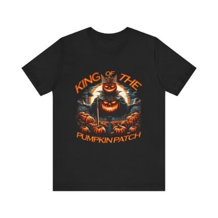 King of the Pumpkin Patch T-Shirt - Ruling the Halloween Realm T-Shirt - Buy Now at American Artist Merch