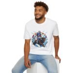 joash allen riding buffalo T-Shirt T-Shirt - Buy Now at American Artist Merch