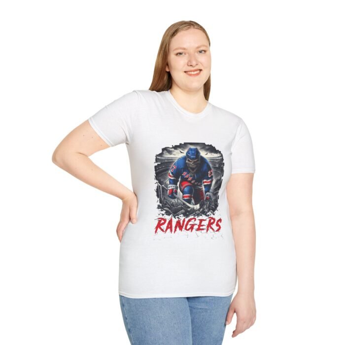 Haunt the Ice - NY Rangers Horror Mashup T-Shirt T-Shirt - Buy Now at American Artist Merch