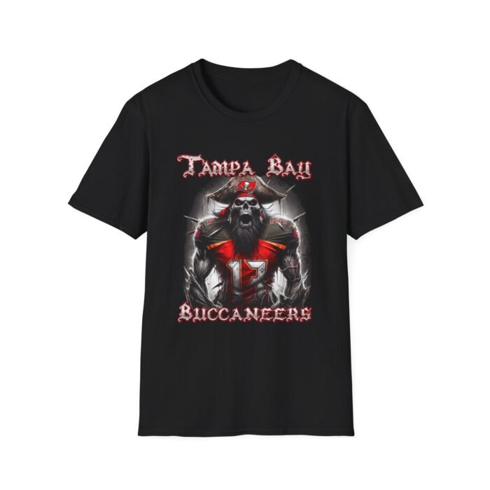 Tampa Bay Buccaneers Horror T-Shirt Unisex Softstyle T-Shirt - Buy Now at American Artist Merch