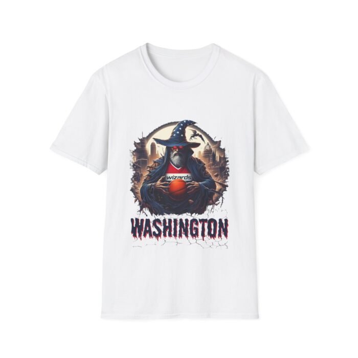 Wizards of Doom - Washington Wizards Horror Mashup T-Shirt T-Shirt - Buy Now at American Artist Merch