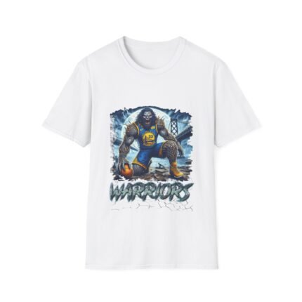 Bay of Nightmares - Golden State Warriors Horror Mashup T-Shirt T-Shirt - Buy Now at American Artist Merch