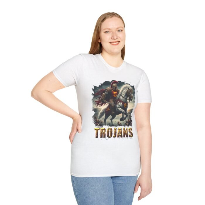 USC Trojans Horror Mashup T-Shirt - Terrifying Trojan Spirit T-Shirt - Buy Now at American Artist Merch