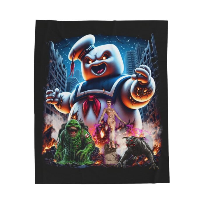 Ghostbusters Villains Blanket – Cozy Nostalgic Throw Featuring Iconic Ghosts T-Shirt - Buy Now at American Artist Merch