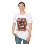 Cincinnati Bengals Horror Mash Up T-Shirt - Spooky NFL Fan Apparel T-Shirt - Buy Now at American Artist Merch