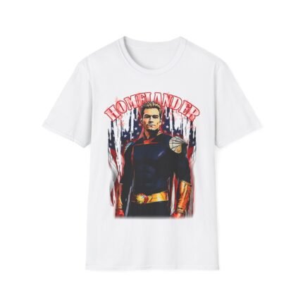 Homelander T-Shirt - Show Your Support for The Boys' Ultimate Hero T-Shirt - Buy Now at American Artist Merch