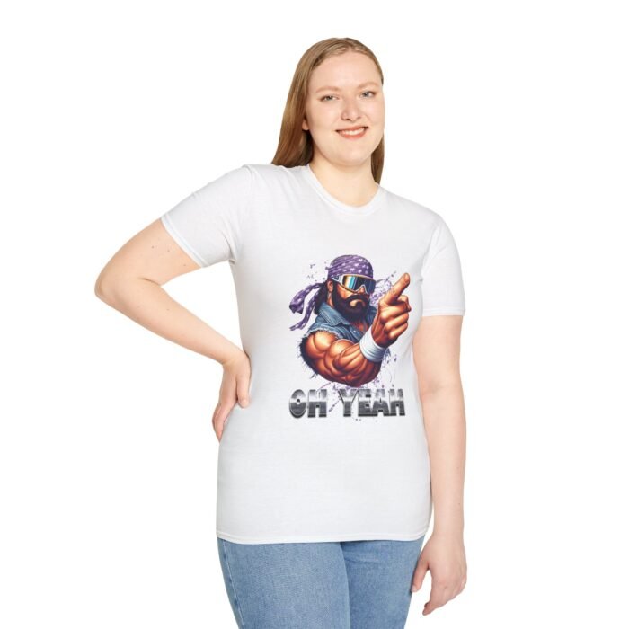 "Macho Man Oh Yeah T-Shirt - Wrestling Legend Fan Apparel T-Shirt - Buy Now at American Artist Merch