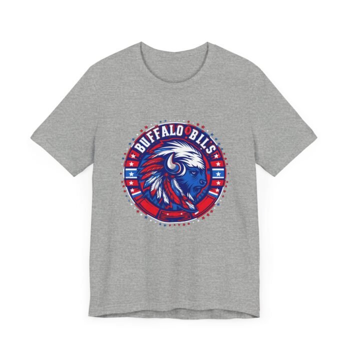 Buffalo Headdress Buffalo Bills T-Shirt - Show Your Team Spirit T-Shirt - Buy Now at American Artist Merch