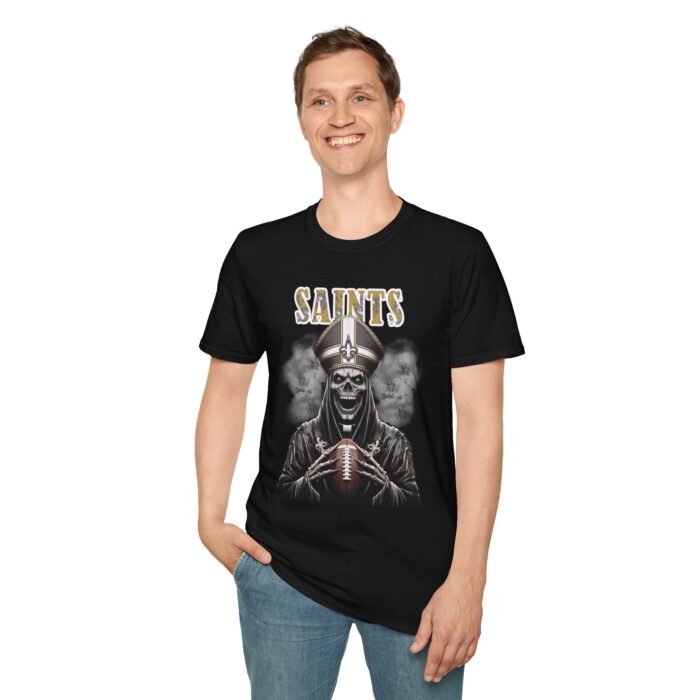 New Orleans Saints Horror T-Shirt - Unique NFL Fan Apparel T-Shirt - Buy Now at American Artist Merch