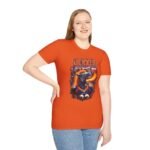 Denver Broncos Horror Mash Up T-Shirt - Spooky NFL Fan Gear T-Shirt - Buy Now at American Artist Merch