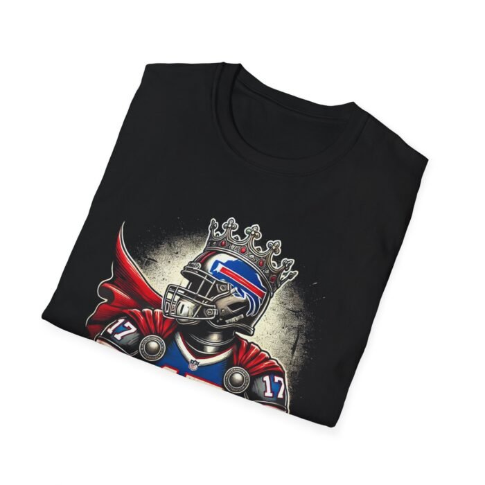 Josh Allen "The King" Buffalo T-Shirt T-Shirt - Buy Now at American Artist Merch