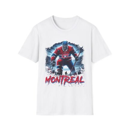 Ghosts of the Forum - Montreal Canadiens Horror Mashup T-Shirt T-Shirt - Buy Now at American Artist Merch