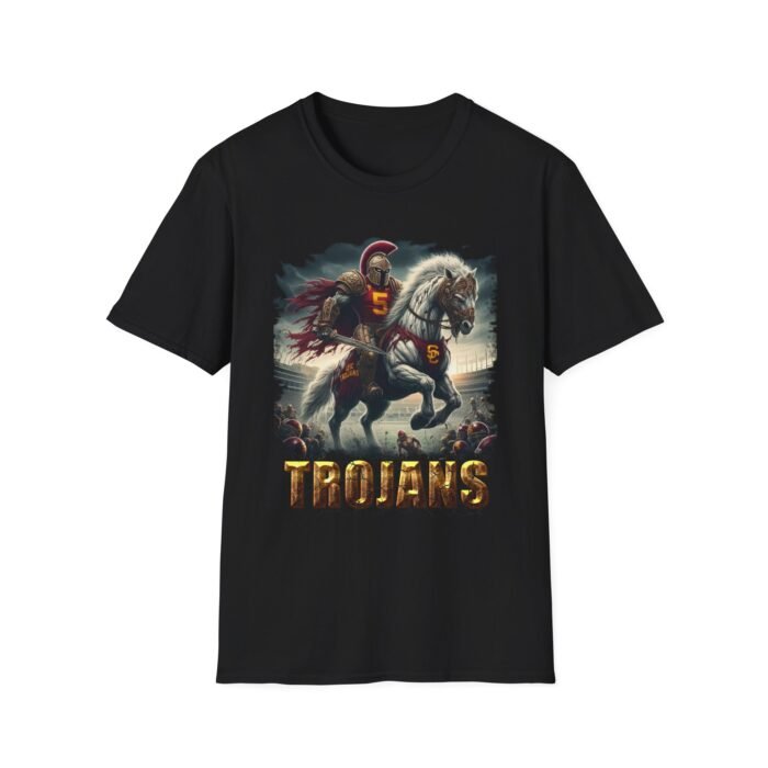 USC Trojans Horror Mashup T-Shirt - Terrifying Trojan Spirit T-Shirt - Buy Now at American Artist Merch