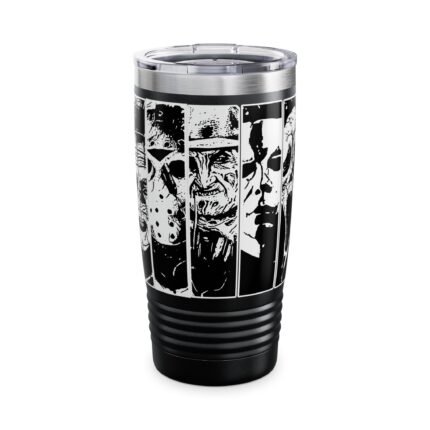 horror icons Ringneck Tumbler, 20oz T-Shirt - Buy Now at American Artist Merch