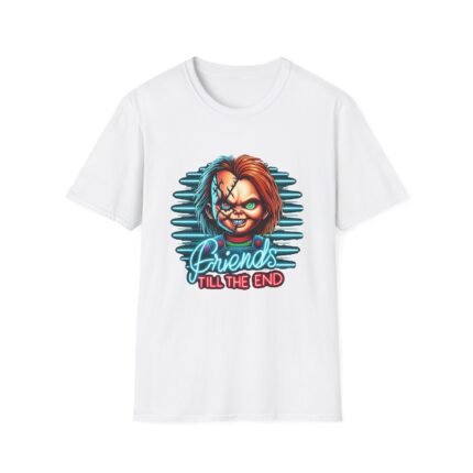 Neon Menace: Chucky Tee T-Shirt - Buy Now at American Artist Merch