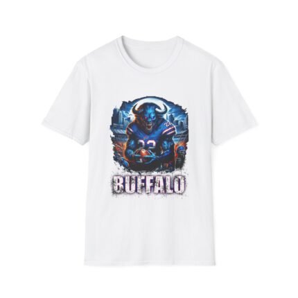 Buffalo Bills Horror Mash Up T-Shirt - Spooky NFL Fan Apparel T-Shirt - Buy Now at American Artist Merch