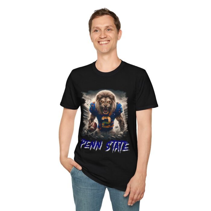 Roar with Terror - Penn State Lions Horror Mashup T-Shirt T-Shirt - Buy Now at American Artist Merch