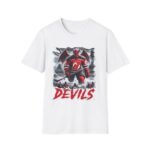 Nj Devils horror mashup tshirt T-Shirt - Buy Now at American Artist Merch