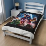 Ghostbusters Villains Blanket – Cozy Nostalgic Throw Featuring Iconic Ghosts T-Shirt - Buy Now at American Artist Merch