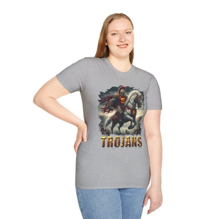 USC Trojans Horror Mashup T-Shirt - Terrifying Trojan Spirit T-Shirt - Buy Now at American Artist Merch