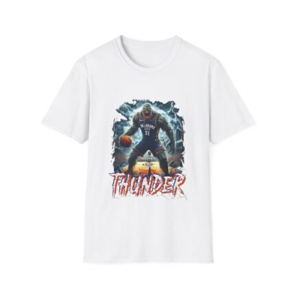 Oklahoma City Thunder Horror Mashup T-Shirt T-Shirt - Buy Now at American Artist Merch