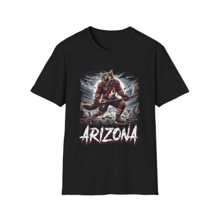 Howl of Terror - Arizona Coyotes Horror Mashup T-Shirt T-Shirt - Buy Now at American Artist Merch