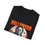 Halloween Michael Myers T-Shirt - Iconic Slasher Graphic Tee T-Shirt - Buy Now at American Artist Merch