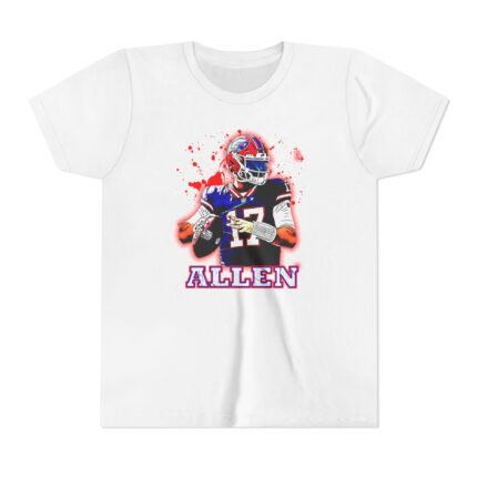 Josh Allen Youth T-Shirt - Future of Buffalo Bills T-Shirt - Buy Now at American Artist Merch