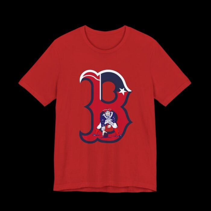 Boston red sox and Patriots mash up T-Shirt - Buy Now at American Artist Merch