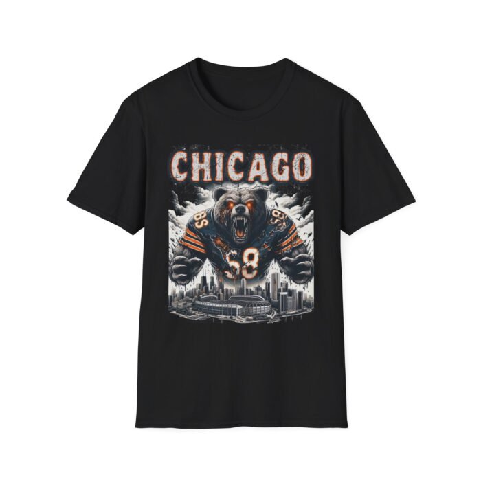 Chicago Bears Horror Mash-Up T-Shirt - Unique NFL Fan Apparel T-Shirt - Buy Now at American Artist Merch