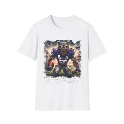 Kansas State Wildcats Horror Mashup T-Shirt T-Shirt - Buy Now at American Artist Merch