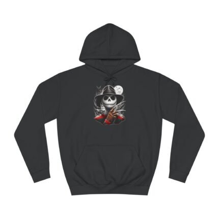 Nightmare Mashup - Jack Skellington as Freddy Krueger Hoodie T-Shirt - Buy Now at American Artist Merch