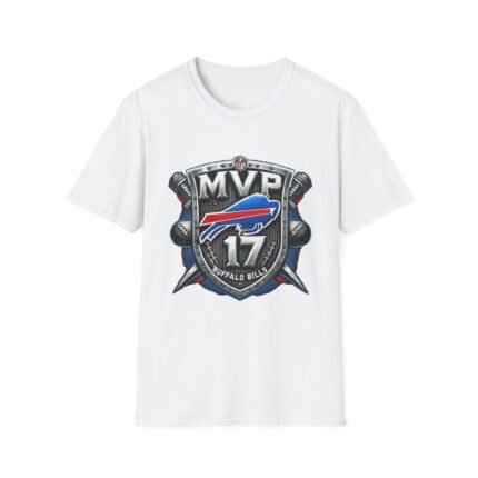 Buffalo Bills MVP Shield #17 T-Shirt T-Shirt - Buy Now at American Artist Merch