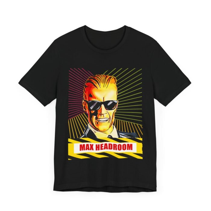 Max Headroom tshirt T-Shirt - Buy Now at American Artist Merch