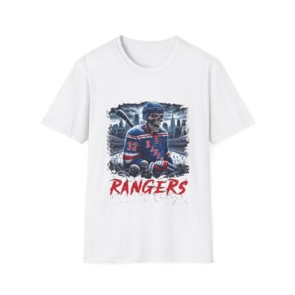 Haunt the Ice - NY Rangers Horror Mashup T-Shirt T-Shirt - Buy Now at American Artist Merch