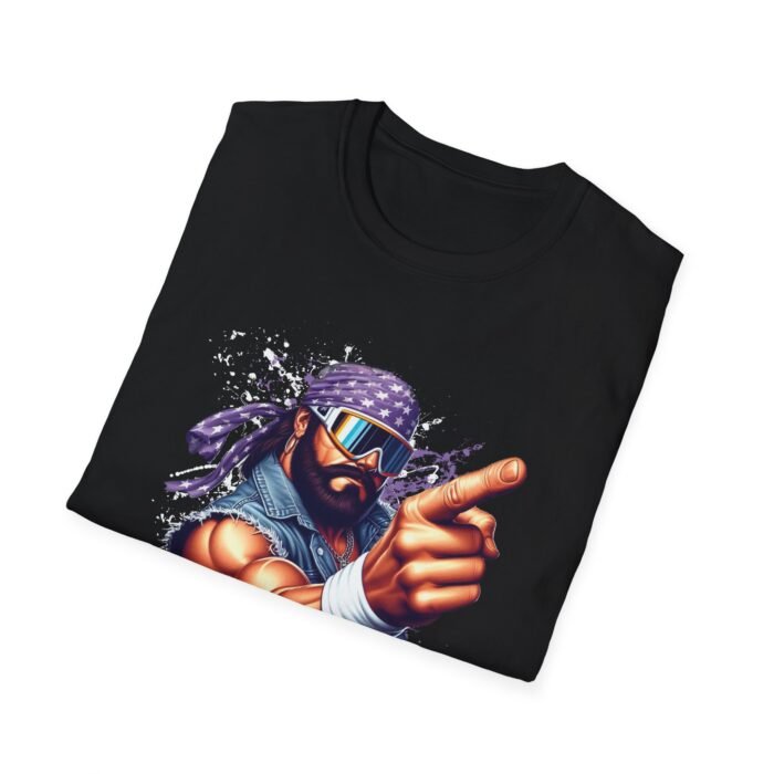 "Macho Man Oh Yeah T-Shirt - Wrestling Legend Fan Apparel T-Shirt - Buy Now at American Artist Merch