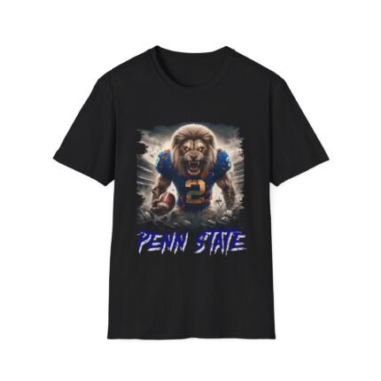 Roar with Terror - Penn State Lions Horror Mashup T-Shirt T-Shirt - Buy Now at American Artist Merch