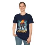 Burn with Fear - Calgary Flames Horror Mashup T-Shirt T-Shirt - Buy Now at American Artist Merch