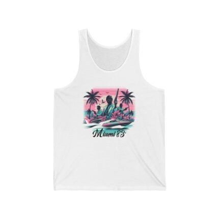 Scarface Miami '83 T-Shirt - Relive the Iconic Era Tank T-Shirt - Buy Now at American Artist Merch