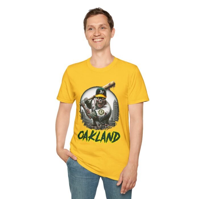 Oakland A's Horror Mashup T-Shirt T-Shirt - Buy Now at American Artist Merch