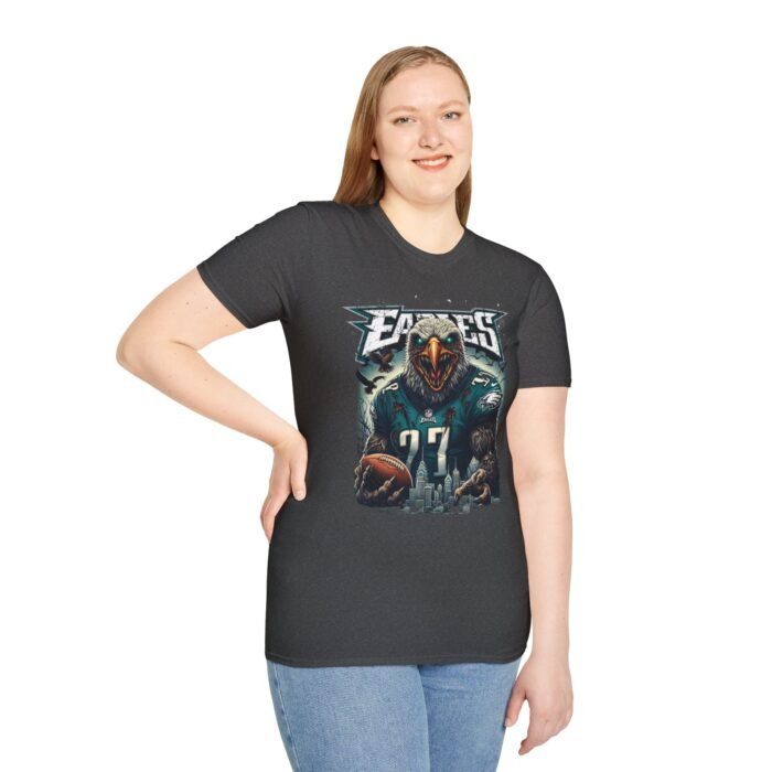 Philadelphia Eagles Horror Twist T-Shirt - Unique NFL Fan Apparel T-Shirt - Buy Now at American Artist Merch