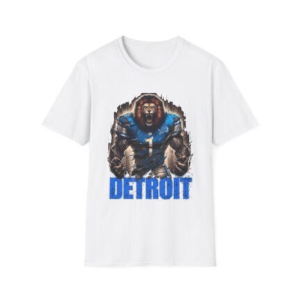 Detroit Lions Horror Mash-Up T-Shirt - Unique NFL Fan Apparel T-Shirt - Buy Now at American Artist Merch