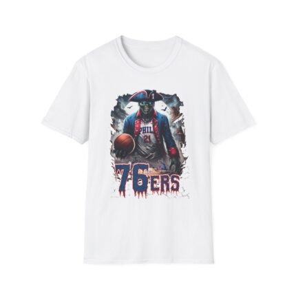 Fear the Process - 76ers Horror Mashup T-Shirt T-Shirt - Buy Now at American Artist Merch