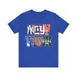 New york sport teams mash up T-Shirt - Buy Now at American Artist Merch