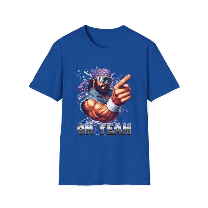 "Macho Man Oh Yeah T-Shirt - Wrestling Legend Fan Apparel T-Shirt - Buy Now at American Artist Merch